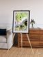 Folded Ridges, Kilimanjaro Framed & Mounted Print
