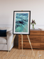 Ice River, Lambert Glacier Framed & Mounted Print