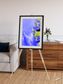 Islands in Snow, High Arctic Framed & Mounted Print