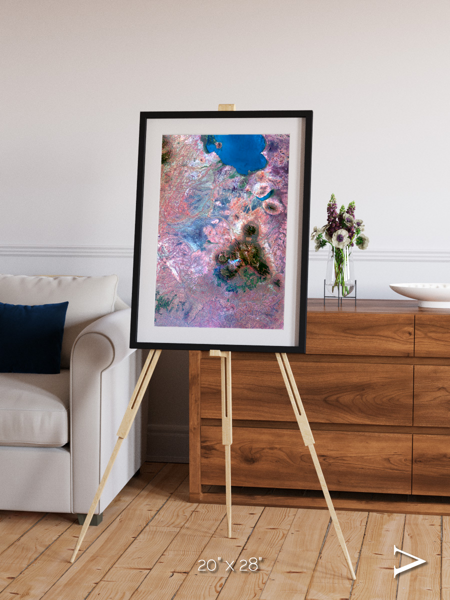 Highlands of Mulanje, Malawi Framed & Mounted Print