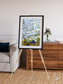 Islands in Blue, Niger River Framed & Mounted Print