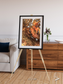 Sunlit Dunes, North America Framed & Mounted Print
