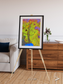 Glacial Ribbons, Chaunskaya Bay Framed & Mounted Print