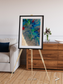 Rift and Fire, Ethiopia Framed & Mounted Print
