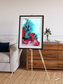 Polar Flow, Vatnajokull Glacier Ice Cap Framed & Mounted Print