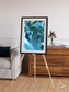 Heat Scars, Volcanoes Framed & Mounted Print