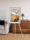 Etched Sands, Algerian Sahara Framed & Mounted Print