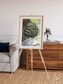 Windwritten Dunes, Brandberg Massif Framed & Mounted Print