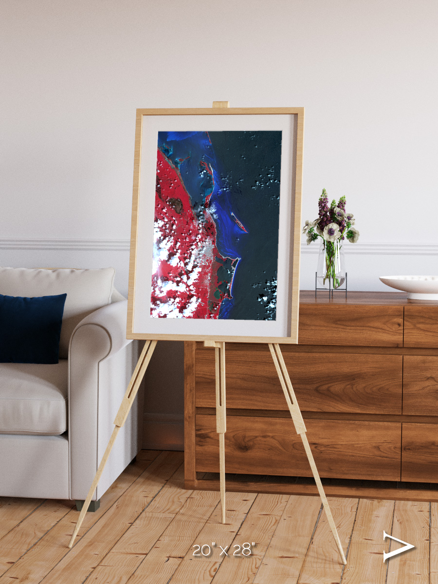 Living Edge, Cancun Framed & Mounted Print