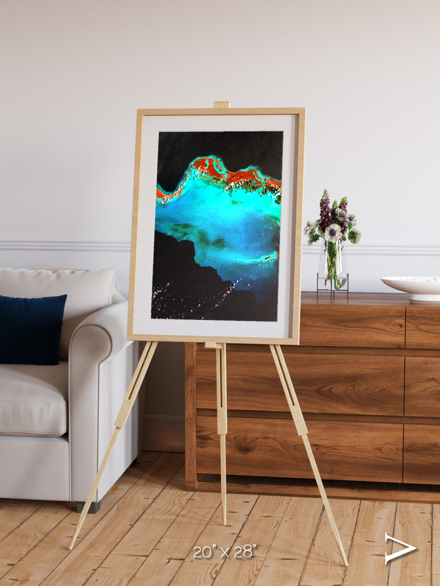 Arctic Outpost, Caribbean Luxury Framed & Mounted Print