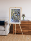Lava Lines, Chilean Volcanoes Framed & Mounted Print