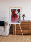 Lava Lines, Colima Volcano Framed & Mounted Print