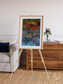 Geometric Fields, Eastern Kazakhstan Framed & Mounted Print