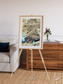 Saline Patterns, Dasht-e Kevir Framed & Mounted Print