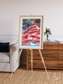 Fractured Earth, Western China Framed & Mounted Print