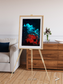 Island Sanctuary, Ghostly Grease Ice Framed & Mounted Print