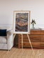 Volcanic Palette, Gosses Bluff Framed & Mounted Print