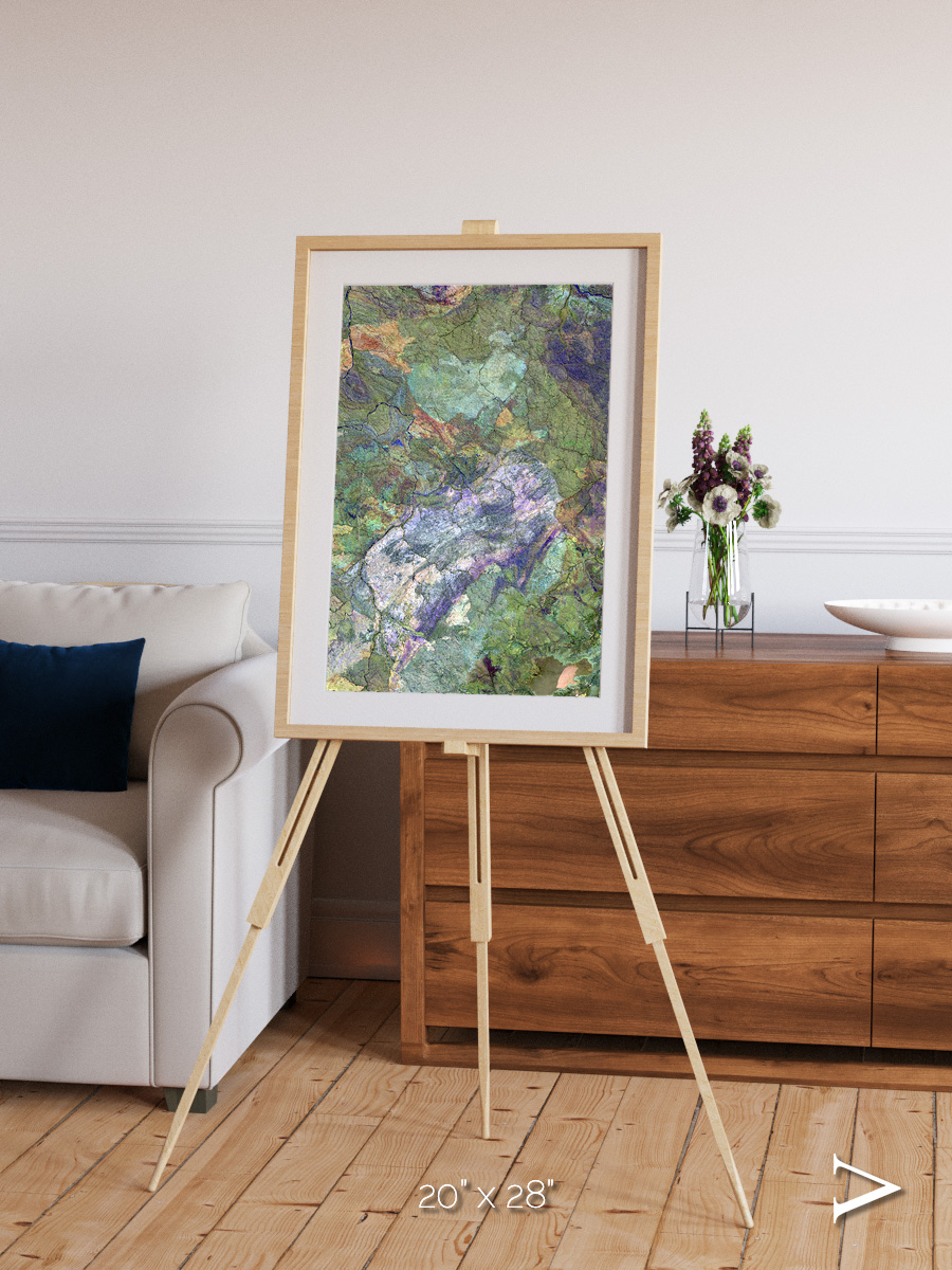 Sands in Motion, Great Sandy Desert Framed & Mounted Print