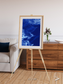 Wind Signatures, Ice Stars Framed & Mounted Print
