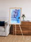 Polar Flow, Ice Waves Framed & Mounted Print