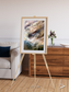 Lava Lines, Impact Framed & Mounted Print