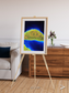 Coastal Fragments, Island Rebound Framed & Mounted Print
