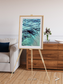 Ice River, Lambert Glacier Framed & Mounted Print