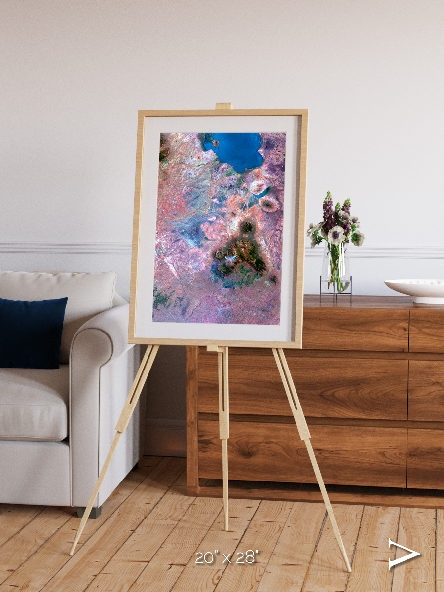 Highlands of Mulanje, Malawi Framed & Mounted Print