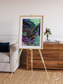 Braided Delta, Parana River Delta Framed & Mounted Print