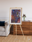 Geologic Tapestry, Asharah Fault Zone Framed & Mounted Print