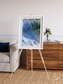 Sunlit Dunes, Alluvial Fan Framed & Mounted Print