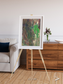 Channel Lines, Barreal Blanco Framed & Mounted Print
