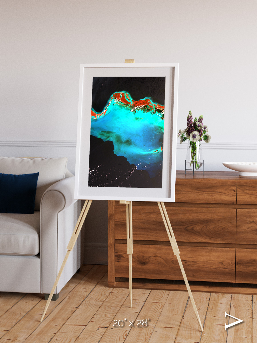 Arctic Outpost, Caribbean Luxury Framed & Mounted Print
