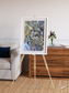Lava Lines, Chilean Volcanoes Framed & Mounted Print
