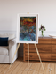 Geometric Fields, Eastern Kazakhstan Framed & Mounted Print