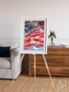 Fractured Earth, Western China Framed & Mounted Print