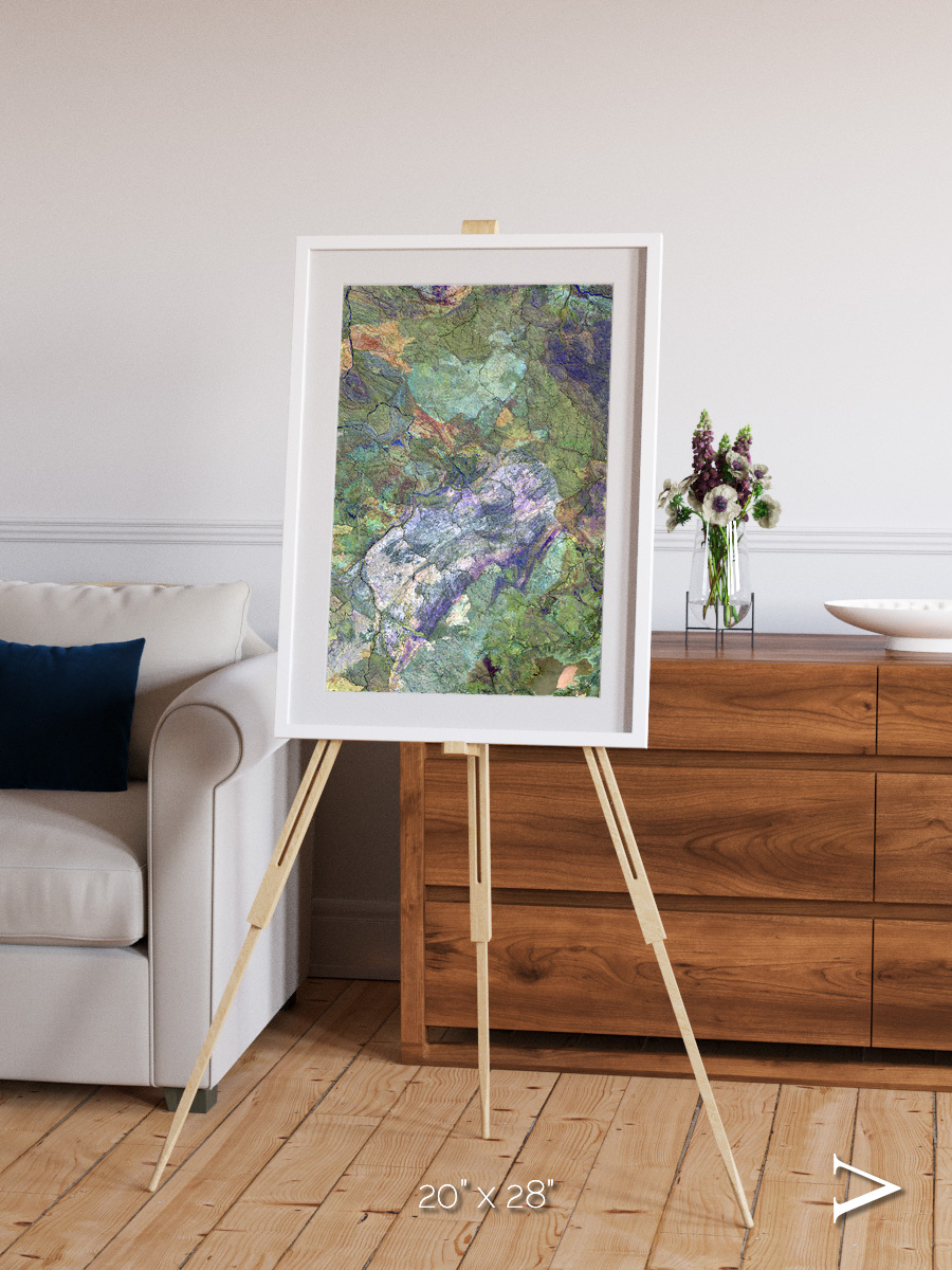 Sands in Motion, Great Sandy Desert Framed & Mounted Print