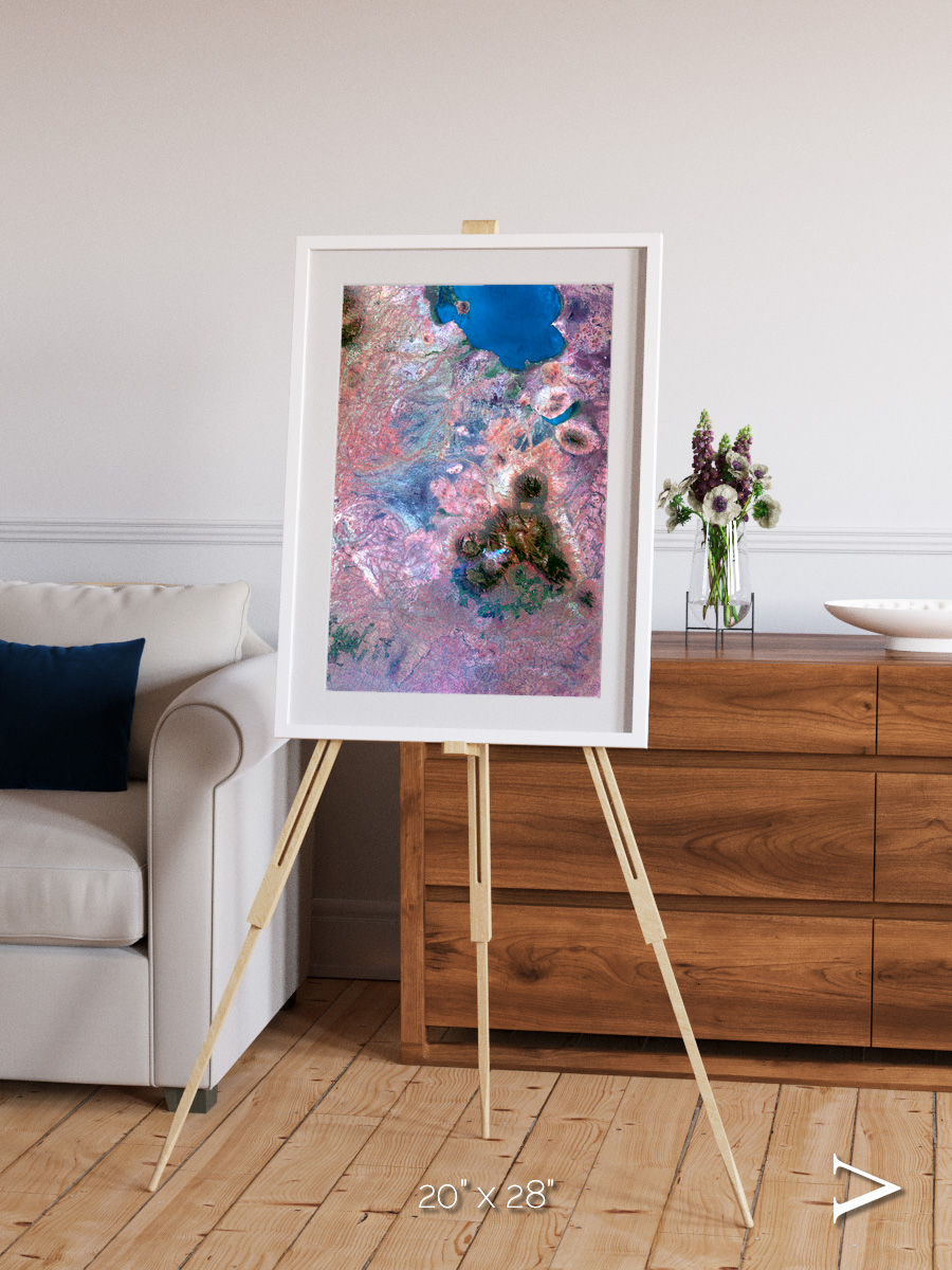 Highlands of Mulanje, Malawi Framed & Mounted Print