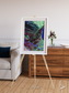 Braided Delta, Parana River Delta Framed & Mounted Print