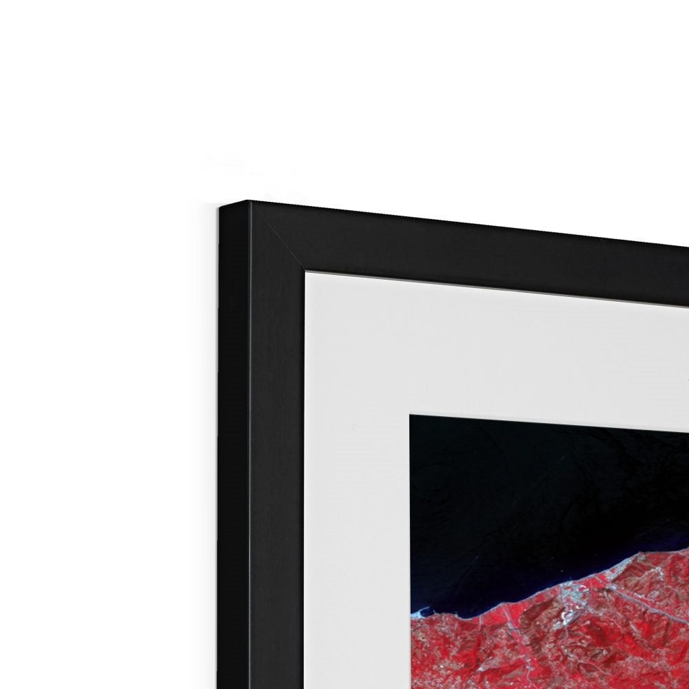 Painted Archipelago, Mt Etna Framed & Mounted Print