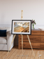 Etched Sands, Algerian Sahara Framed & Mounted Print