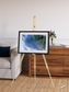Sunlit Dunes, Alluvial Fan Framed & Mounted Print