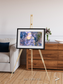Heat Scars, Andes Framed & Mounted Print