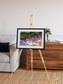 Saline Patterns, Bogda Mountains Framed & Mounted Print
