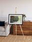 Windwritten Dunes, Brandberg Massif Framed & Mounted Print