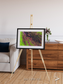 Channel Lines, Demini River Framed & Mounted Print