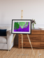 Delta Mosaic, Ganges River Delta Framed & Mounted Print