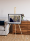 Fire Fields, Harrat Al Birk Framed & Mounted Print