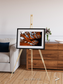Striped Coast, Eyjafjörður Framed & Mounted Print