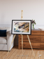 Lava Lines, Impact Framed & Mounted Print